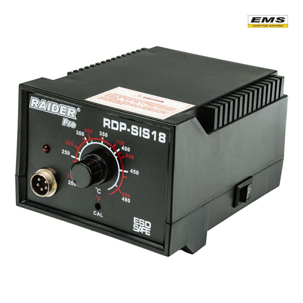 WWW.EMS.BG - МАГАЗИН ЗА МАЙСТОРИ - ПОЯЛНИК СЪС СТАНЦИЯ ЗА ЗАПОЯВАНЕ 100W 200-480°C RDP-SIS18 RAIDER 076418 WWW.EMS.BG - МАГАЗИН ЗА МАЙСТОРИ - ПОЯЛНИК СЪС СТАНЦИЯ ЗА ЗАПОЯВАНЕ 100W 200-480°C RDP-SIS18 RAIDER 076418