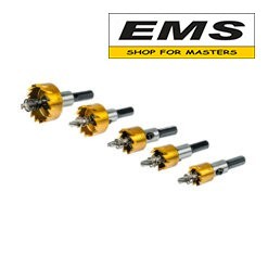 WWW.EMS.BG - МАГАЗИН ЗА МАЙСТОРИ - БОРКОРОНИ ЗА ЛАМАРИНА Ø16-30mm С ШЕСТОСТЕНЕН ВОДАЧ 5бр. RAIDER 154857