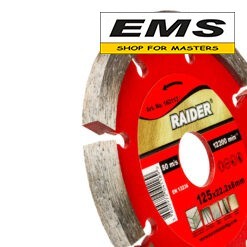 ДИСК ДИАМАНТЕН Ø125х22.2х10мм (ширина 8мм) RAIDER 162113